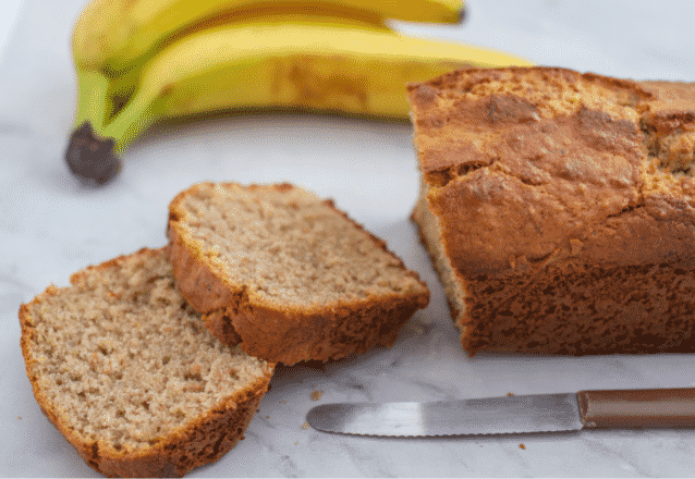 Bananbrød uden sukker