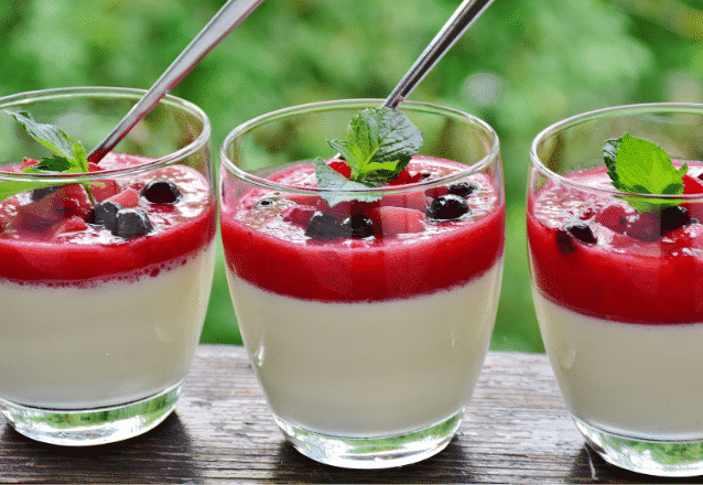 Panna cotta uden husblas